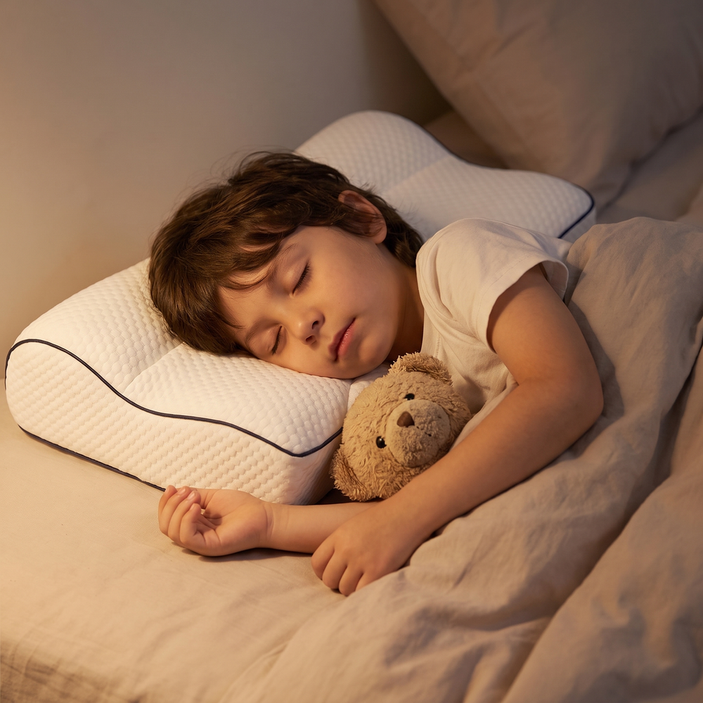 Their sleep posture, while they grow